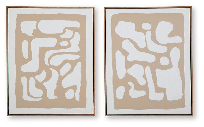Waldett Wall Art (Set of 2) - Ace Furniture and Decor