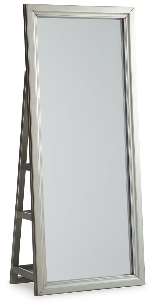 Evesen Floor Standing Mirror/Storage - Ace Furniture and Decor