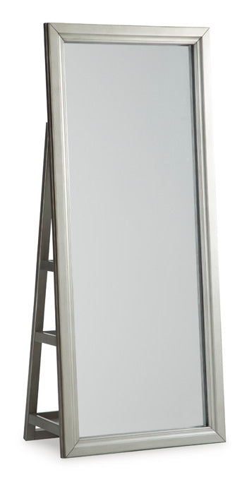Evesen Floor Standing Mirror/Storage - Ace Furniture and Decor