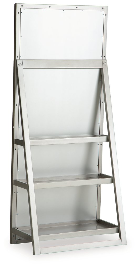 Evesen Floor Standing Mirror/Storage - Ace Furniture and Decor