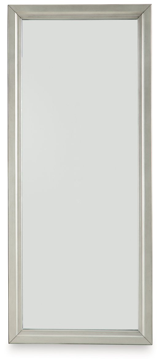Evesen Floor Standing Mirror/Storage - Ace Furniture and Decor