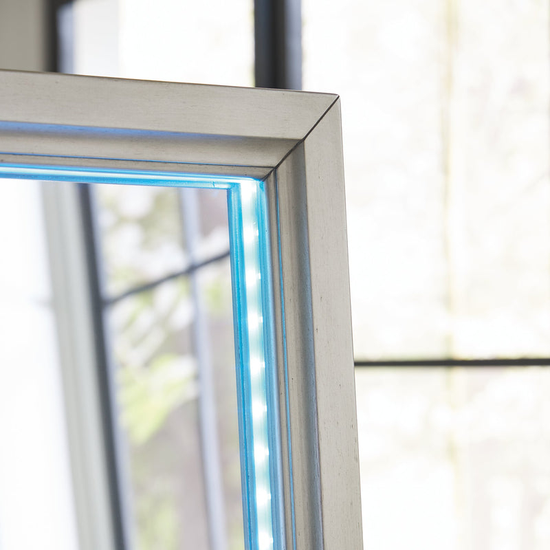 Evesen Floor Standing Mirror/Storage - Ace Furniture and Decor