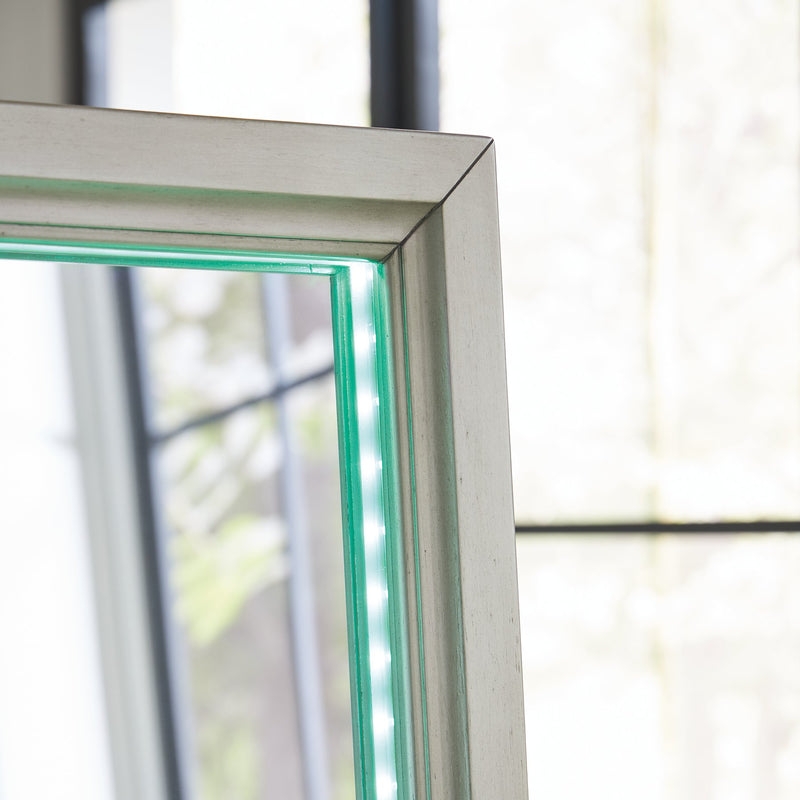 Evesen Floor Standing Mirror/Storage - Ace Furniture and Decor