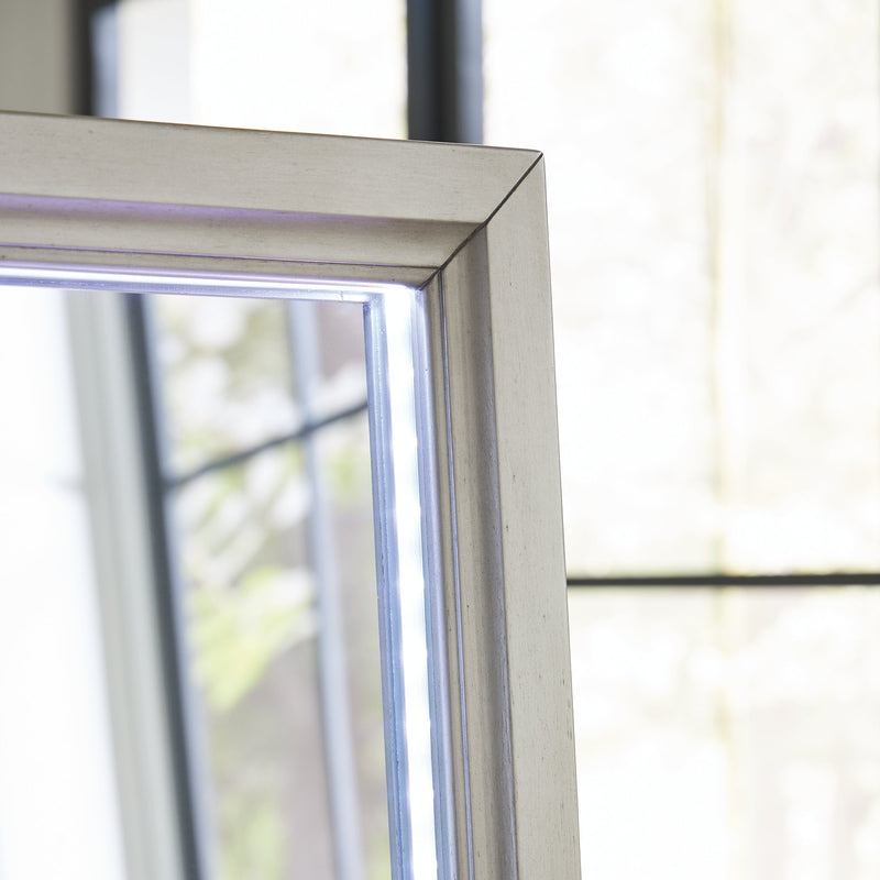 Evesen Floor Standing Mirror/Storage - Ace Furniture and Decor