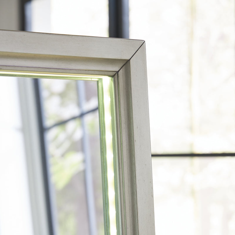 Evesen Floor Standing Mirror/Storage - Ace Furniture and Decor