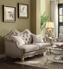 Acme Chelmsford Loveseat in Beige 56051