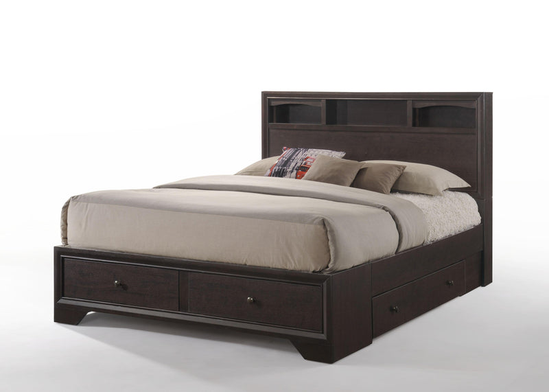 Madison II Espresso Queen Bed - Ace Furniture and Decor