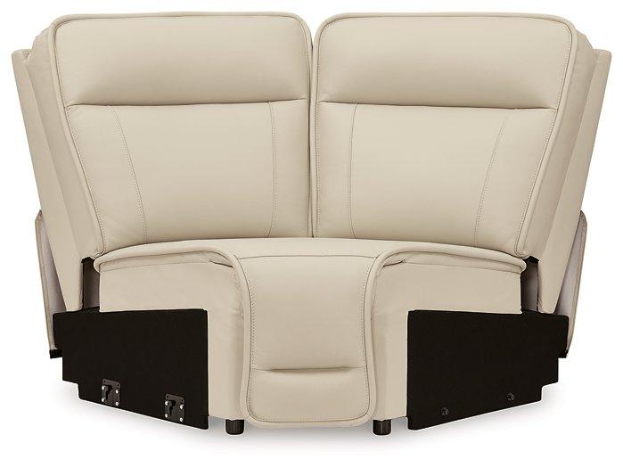 Double Deal Reclining Sectional with 2 Consoles - Ace Furniture and Decor