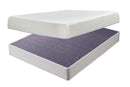 10 Inch Chime Memory Foam Mattress Set - Ace Furniture and Decor