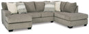 Creswell Sectional with Chaise