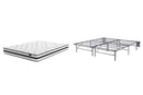 8 Inch Chime Innerspring Mattress Set - Ace Furniture and Decor