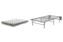 8 Inch Chime Innerspring Mattress Set - Ace Furniture and Decor