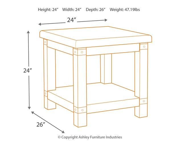 Carynhurst End Table Set - Ace Furniture and Decor