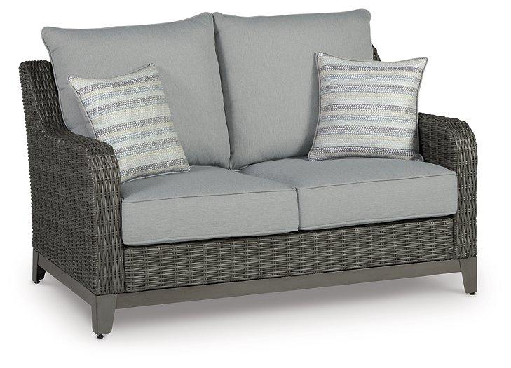 Elite Park Outdoor Loveseat, Lounge Chairs and Cocktail Table - Ace Furniture and Decor
