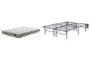 8 Inch Chime Innerspring Mattress Set - Ace Furniture and Decor