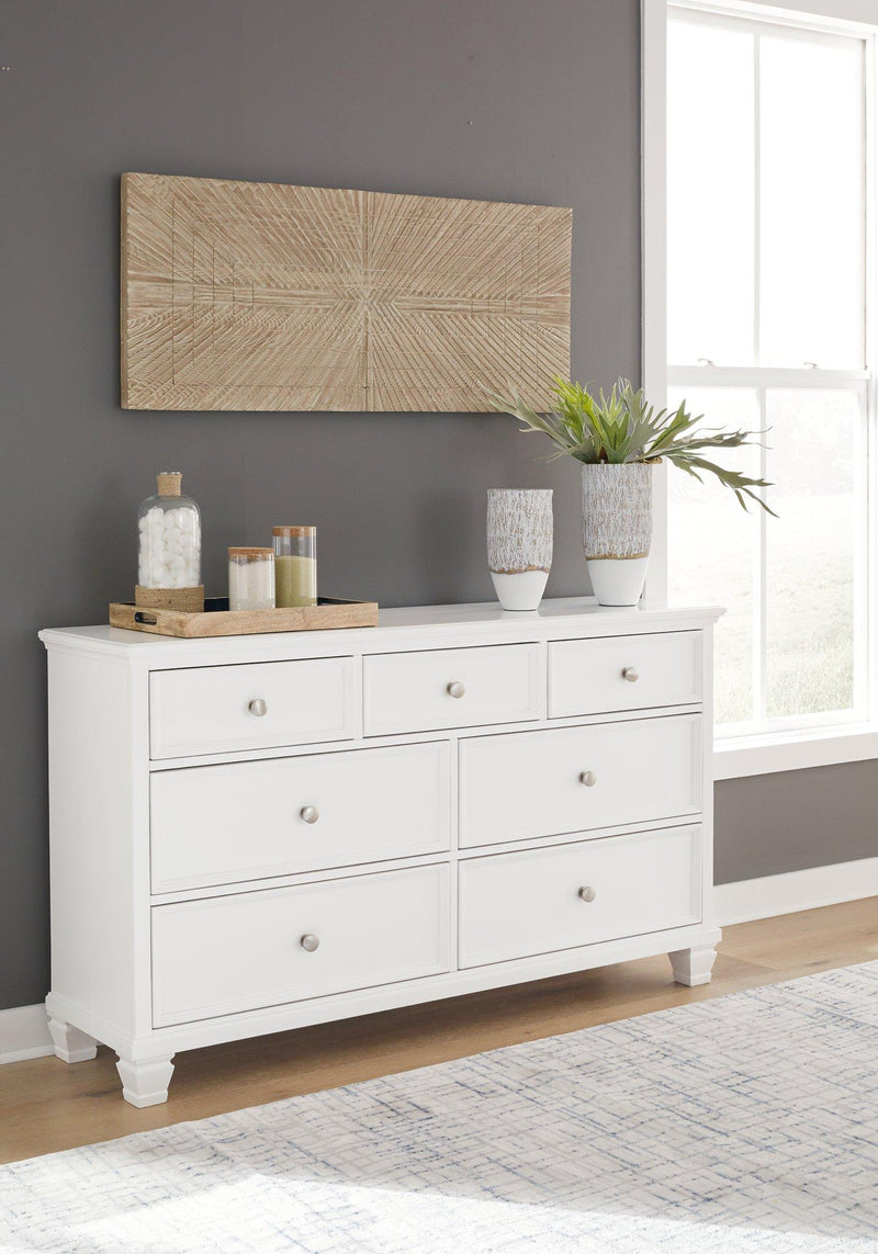Fortman Dresser and Mirror - Ace Furniture and Decor