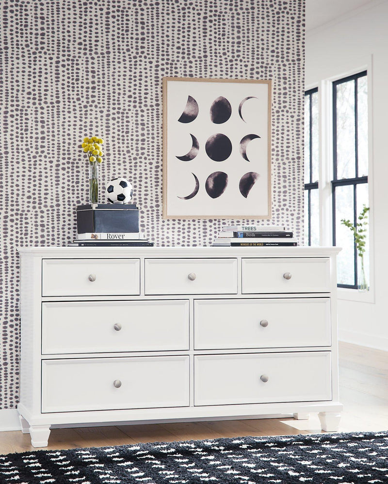 Fortman Dresser and Mirror - Ace Furniture and Decor