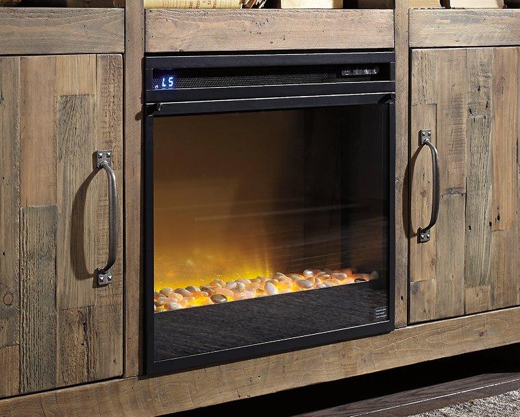 Wildenauer 76" TV Stand with Electric Fireplace - Ace Furniture and Decor