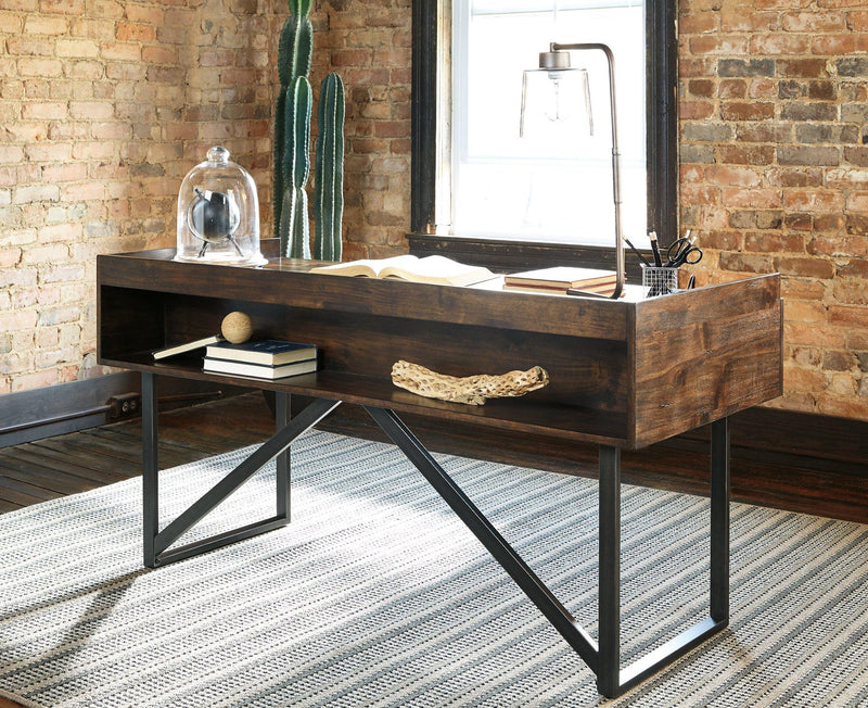 Starmore Home Office Desk with 2 Chairs - Ace Furniture and Decor