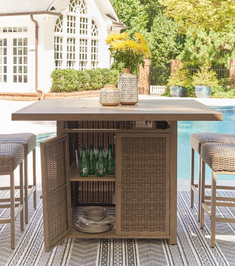 Walton Bridge Outdoor Dining Set - Ace Furniture and Decor