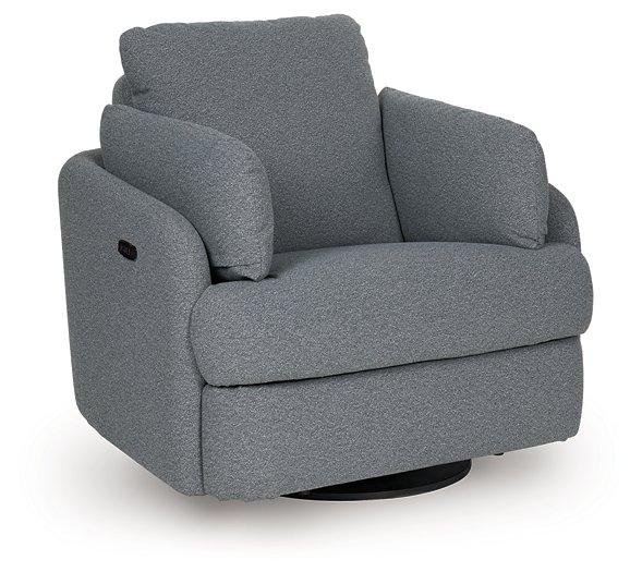 Alainmont Next-Gen Nuvella Swivel Power Recliner - Ace Furniture and Decor