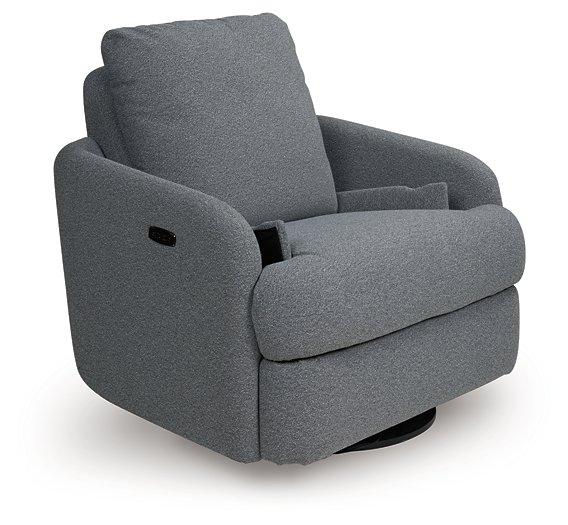 Alainmont Next-Gen Nuvella Swivel Power Recliner - Ace Furniture and Decor