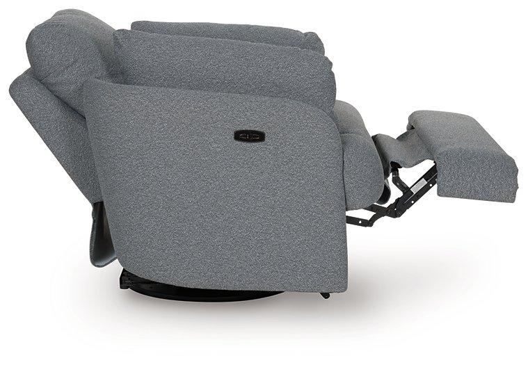Alainmont Next-Gen Nuvella Swivel Power Recliner - Ace Furniture and Decor