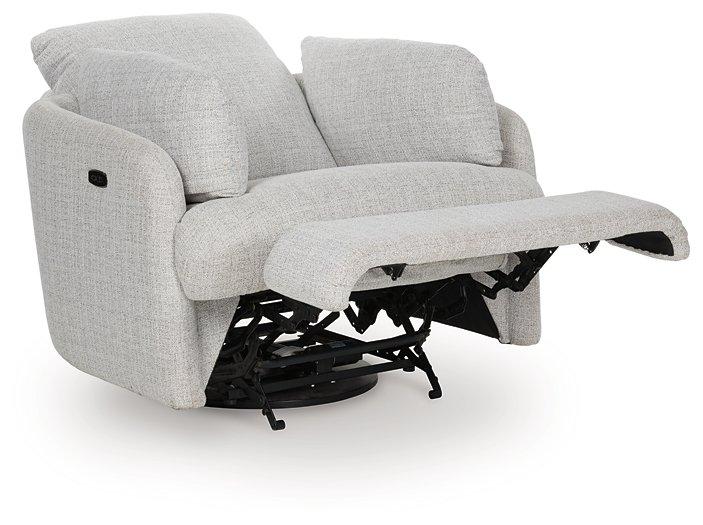 Alainmont Next-Gen Nuvella Swivel Power Recliner - Ace Furniture and Decor