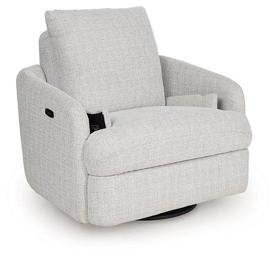 Alainmont Next-Gen Nuvella Swivel Power Recliner - Ace Furniture and Decor