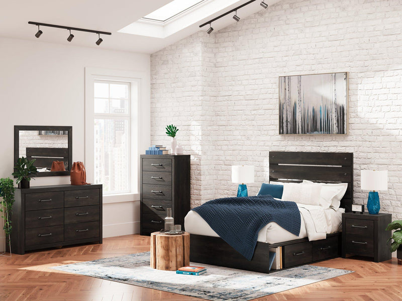 Hollivern Dresser and Mirror - Ace Furniture and Decor