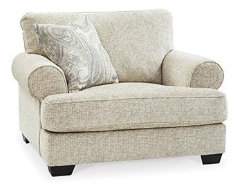 Monaghan Oversized Chair and Ottoman - Ace Furniture and Decor