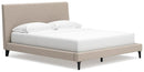 Cielden Upholstered Bed with Roll Slats - Ace Furniture and Decor