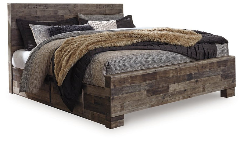 Derekson Bed with 2 Side Storage - Ace Furniture and Decor