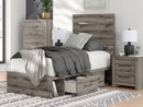 Graystorm Bed with Storage - Ace Furniture and Decor
