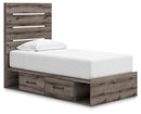 Graystorm Bed with Storage - Ace Furniture and Decor