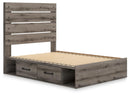 Graystorm Bed with Storage - Ace Furniture and Decor