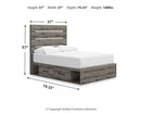 Graystorm Bed with Storage - Ace Furniture and Decor