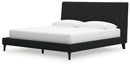 Cadmori Upholstered Bed with Roll Slats