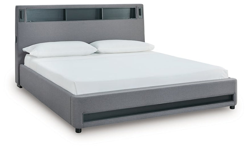 Verishaw Upholstered Bed - Ace Furniture and Decor