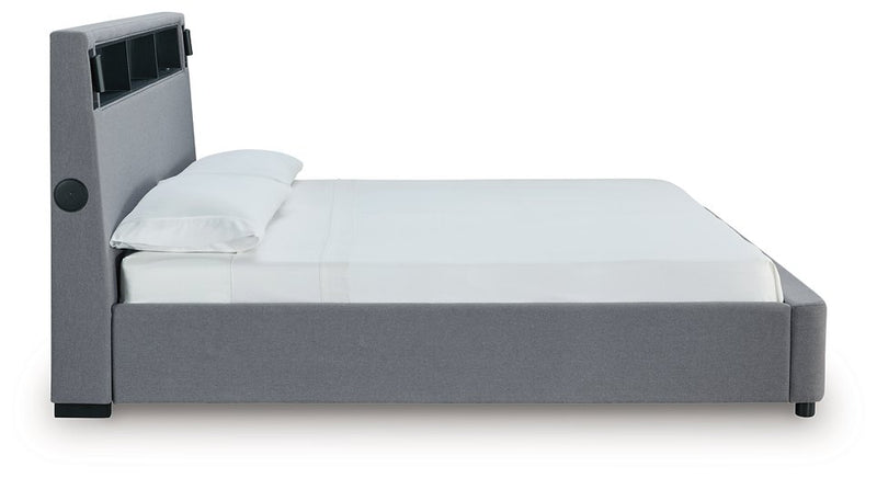 Verishaw Upholstered Bed - Ace Furniture and Decor