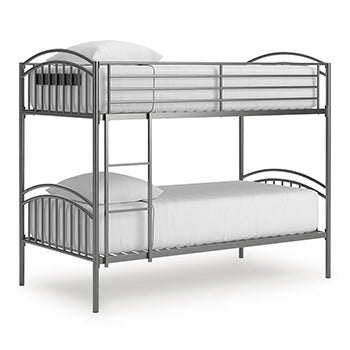 Lanceburg Bunk Bed with Ladder - Ace Furniture and Decor