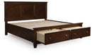 Danabrin Panel Storage Bed - Ace Furniture and Decor