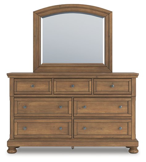 Feddinger Dresser and Mirror - Ace Furniture and Decor