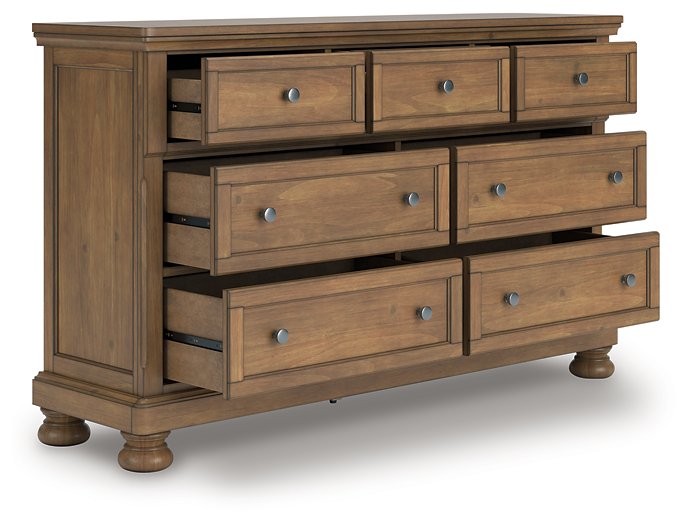 Feddinger Dresser and Mirror - Ace Furniture and Decor