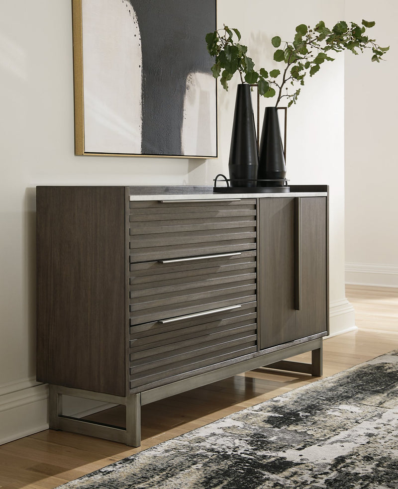 Arkenton Dresser and Mirror - Ace Furniture and Decor