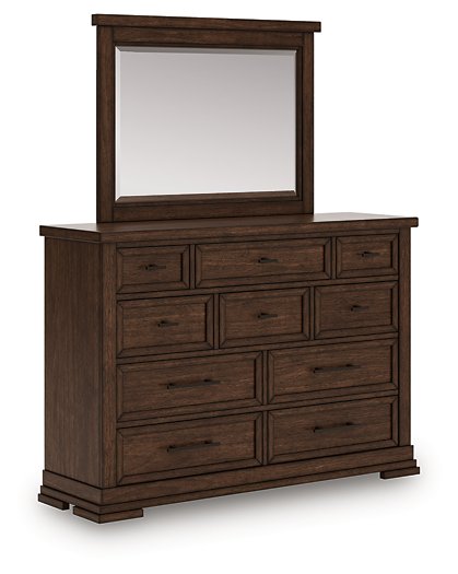 Taffenbrook Dresser and Mirror - Ace Furniture and Decor