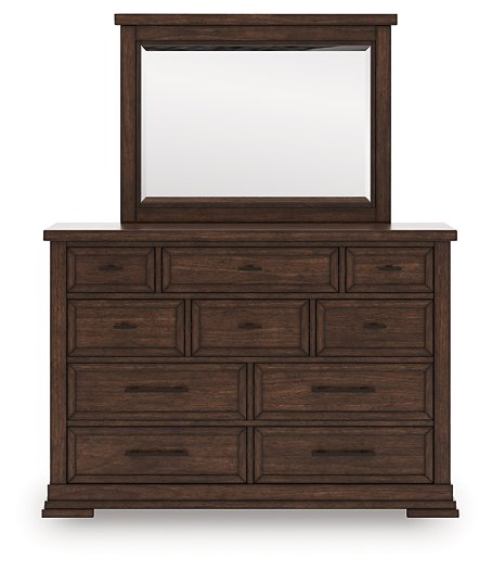 Taffenbrook Dresser and Mirror - Ace Furniture and Decor