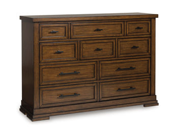 Taffenbrook Dresser and Mirror - Ace Furniture and Decor