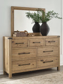 Ridgester Dresser and Mirror - Ace Furniture and Decor