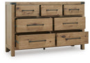 Ridgester Dresser and Mirror - Ace Furniture and Decor